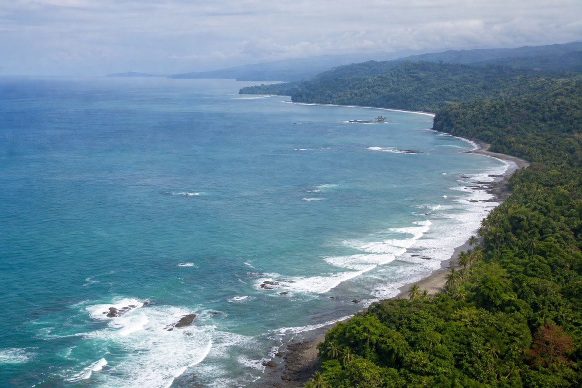 Costa Rica's rainforest and coast